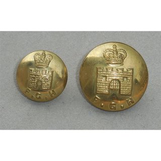 34th Fort Garry Horse Buttons