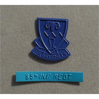 85th Infantry Regiment Attachment for Wall Plaques
