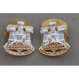 The Devon & Dorset Regiment Collar Badges