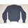 Belgian Sweater, V-Neck, blue-grey