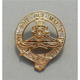 19th Regiment Royal Artillery, Pipes & Drums Cap Badge