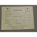 NVA Holiday / Vacation Certificate