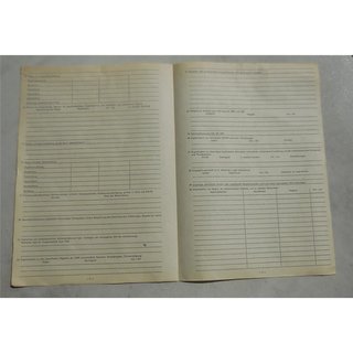 Personnel Record, 4 Pages