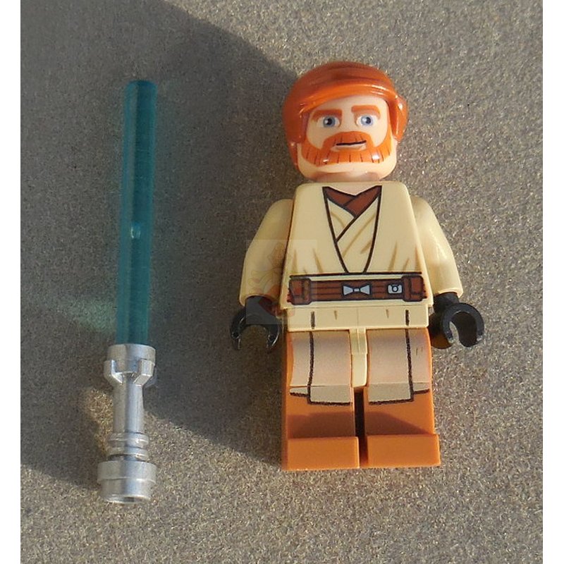 light bluish gray Haare 3901 Obi Wan Kenobi Owen Lars Lego 10 Stück hellgraue 