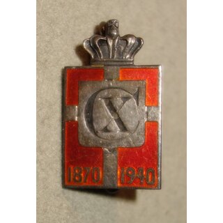 Commemorative Badge for the 70th Birthday of King Christian X.