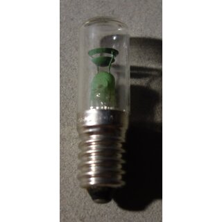 BW Glow Lamp, 220V, E14 Socket