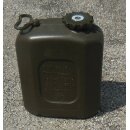 Wasserkanister 20 Liter, Kunststoff oliv