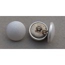 Bundeswehr Buttons, silver coloured