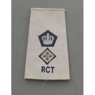 Rank Slide, Royal Corps of Transport
