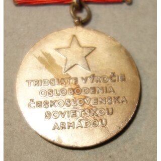 Commemorative Medal - 30th Anniv. of Liberation