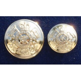 16th/5th The Queens Royal Lancers Buttons