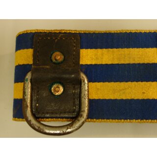 Swedish  Firemans Belt, blue/yellow