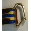 Feuerwehrgürtel, Schweden, blau/gelb