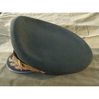 Cap, Service, Wool, Army Green, Officers