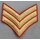 Royal Irish Hussars Armabzeichen, Dienstrang