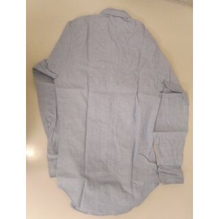 USN  Shirts, Utility, Mens, Chambrai  -Type III, blau