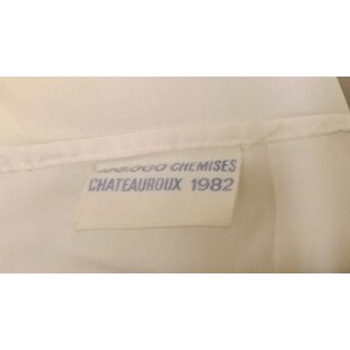 Uniformhemd, wei, ohne Taschen