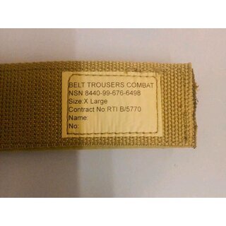 Belt Trouser, Combat, light olive, new Style, Hook & Loop closure