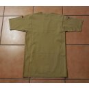 T-Shirt, braun mit Flaggen & Klett