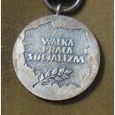 Medaille zum 40.Jahrestag der Volksrepublik Polen