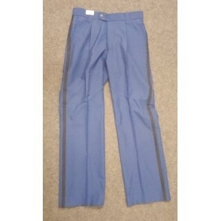 Dutch blue Police Uniform Trousers with black Lampasses,...