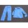 German Army Pajamas, light blue