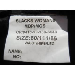 MDP/MGS, Slacks Womans, black