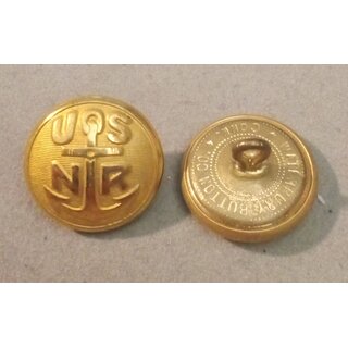 US Naval Reserve Anchor Button