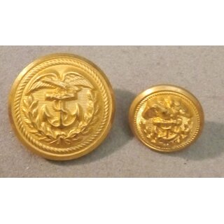 US Coast Guard Eagle Button