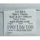Jacket Mans Nurses, RAF & RN Officers, Navy Trim