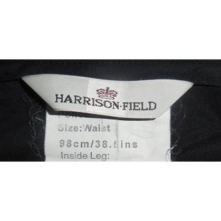Uniformhose, Trousers Mans Police, Harrison Field, schwarz