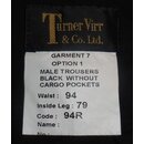 Trousers Mans Police, Type PR6MTW1, black
