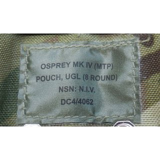 UGL 8Rd. Ammunition Pouch, Osprey MK IV MTP