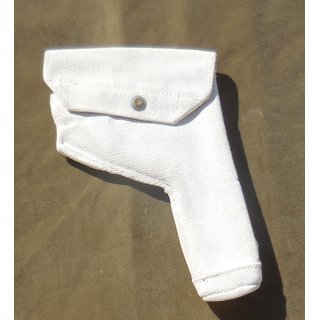 37 Webbing, Pistol Holster, white