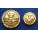 Air Force Buttons w.Eagle, Franco Era, WW II