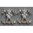 9th/12th Royal Lancers Collar Badges