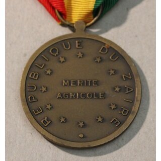 Zaire, Medaille fr Verdienste in der Landwirtschaft