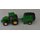 John Deere with Baler, Siku 1665