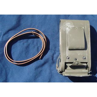 Carrying Case for Radiation Meter, Leather