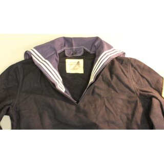 German Navy Sailors Shirt, blue with blue Collar, old Style
