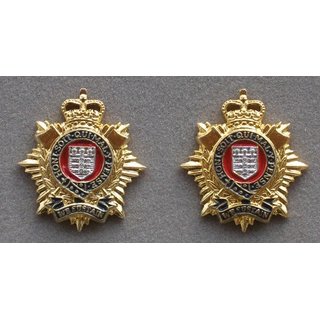 Royal Logistic Corps Collar Badges