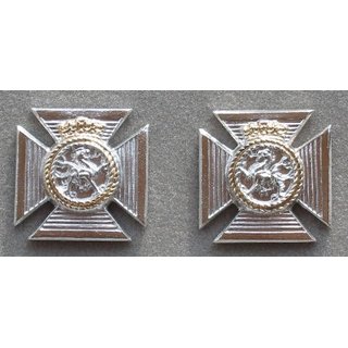 Duke of Edinburghs Royal Rgt. Collar Badges