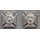 Duke of Edinburghs Royal Rgt. Collar Badges