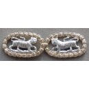 4th Royal Anglian Regiment Collar Badges