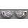The Kings Own Yorkshire LI Collar Badges