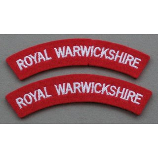 Royal Warwickshire Rgt. Titles