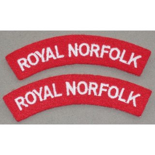  Royal Norfolk Regiment Titles