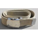 Trouser Belt, Cavalry, Khaki, used 100 cm