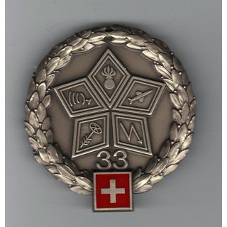 Fliegerabwehrbrigade 33, Barettabzeichen Mannschaft