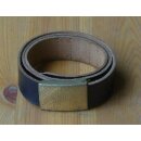 Hosengürtel, Webgurt oliv Gürtelschnalle, Neu lackiert, oliv, Aufpreis